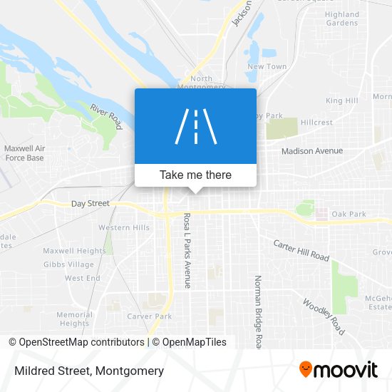 Mapa de Mildred Street
