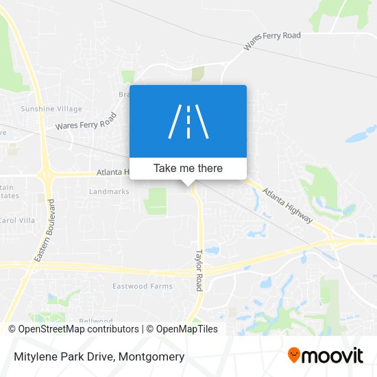 Mitylene Park Drive map
