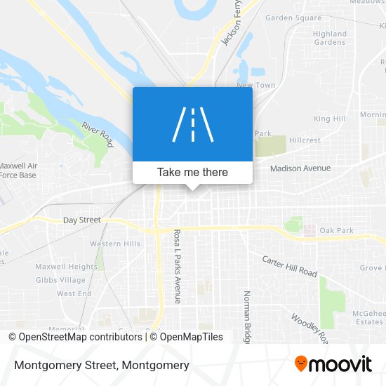 Montgomery Street map