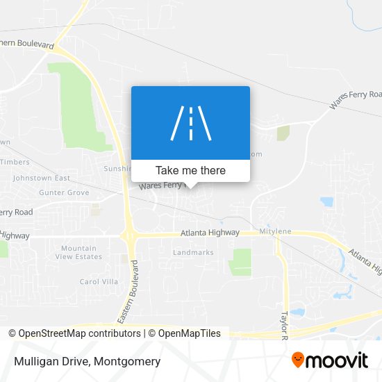 Mapa de Mulligan Drive