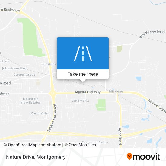 Mapa de Nature Drive