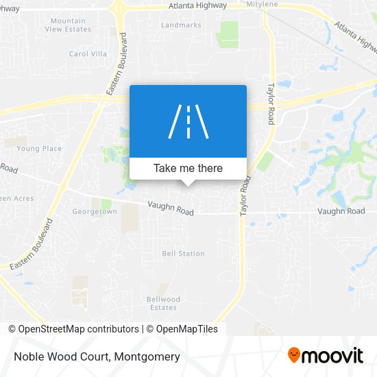 Mapa de Noble Wood Court