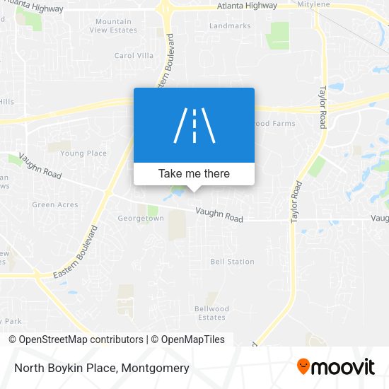 North Boykin Place map