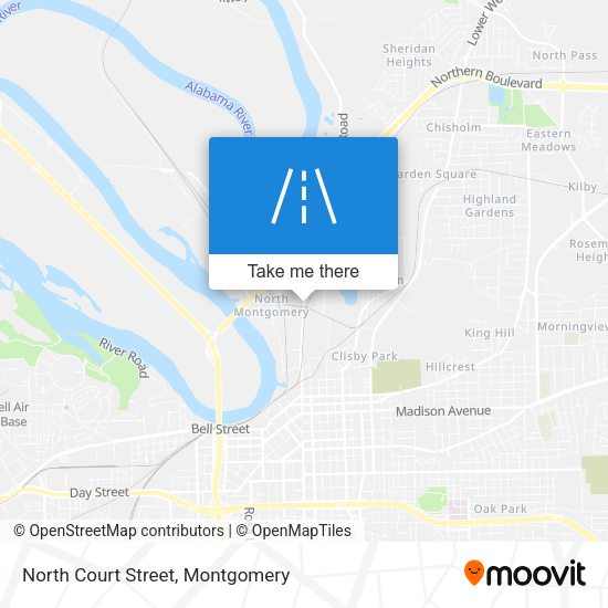 Mapa de North Court Street
