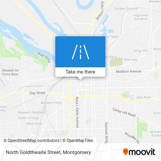 North Goldthwaite Street map