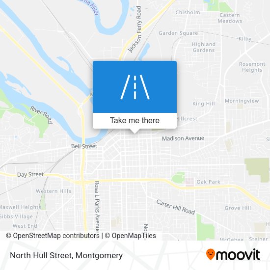 North Hull Street map