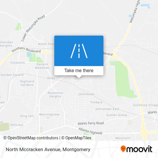 Mapa de North Mccracken Avenue