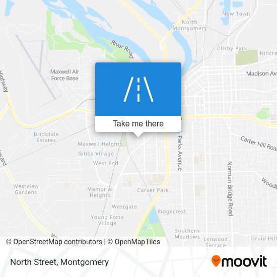 Mapa de North Street