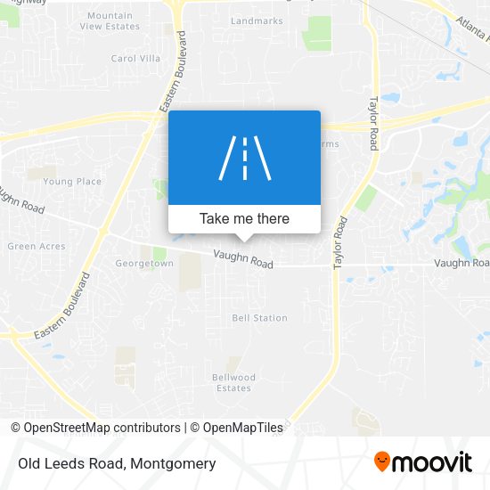 Mapa de Old Leeds Road