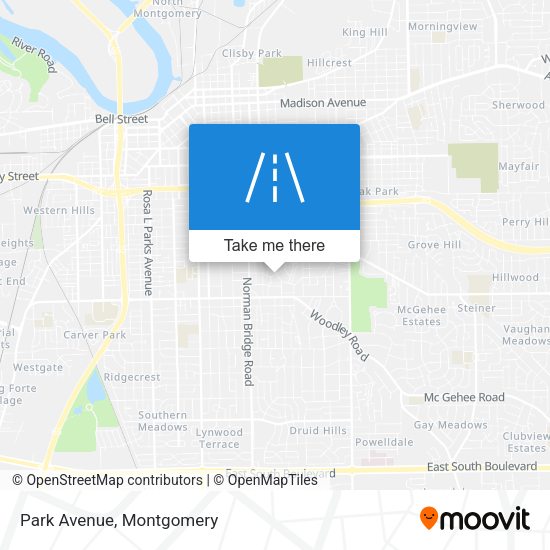 Mapa de Park Avenue