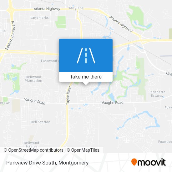 Parkview Drive South map