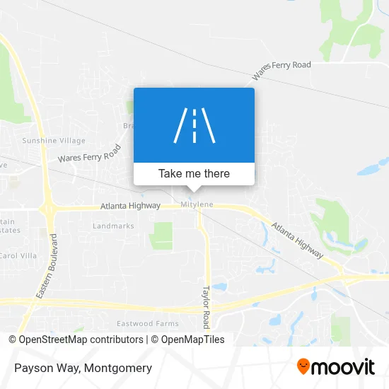 Payson Way map