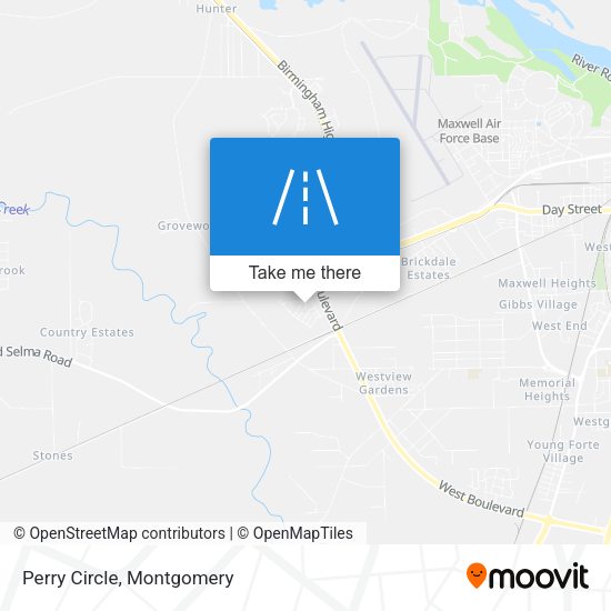 Mapa de Perry Circle