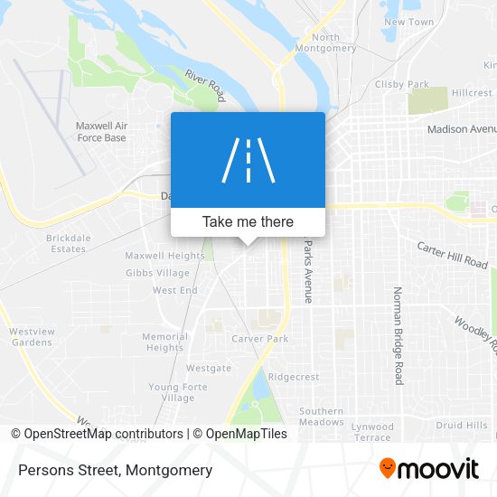 Persons Street map