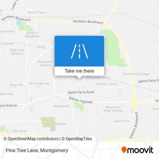 Mapa de Pine Tree Lane