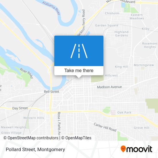 Mapa de Pollard Street