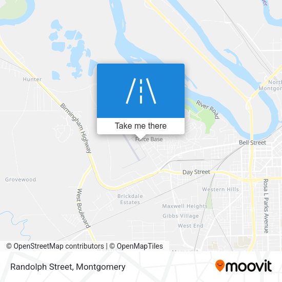 Mapa de Randolph Street