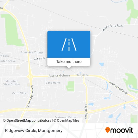 Ridgeview Circle map