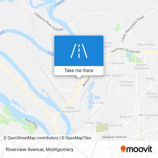 Mapa de Riverview Avenue