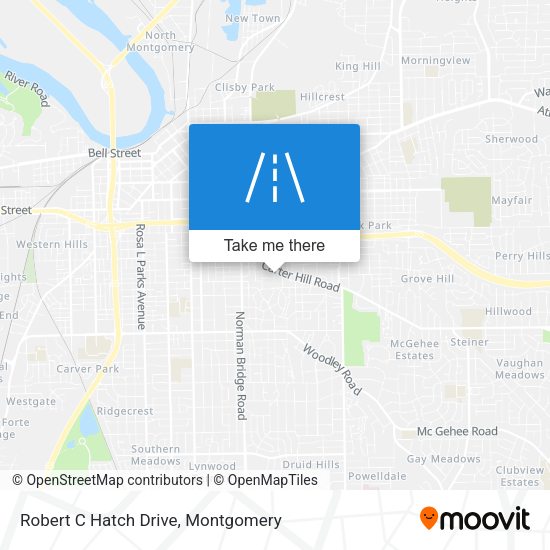 Robert C Hatch Drive map