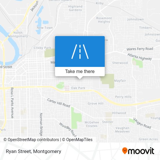 Mapa de Ryan Street