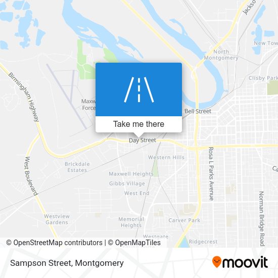 Mapa de Sampson Street