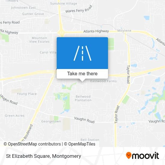 St Elizabeth Square map