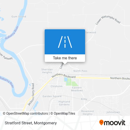 Stratford Street map