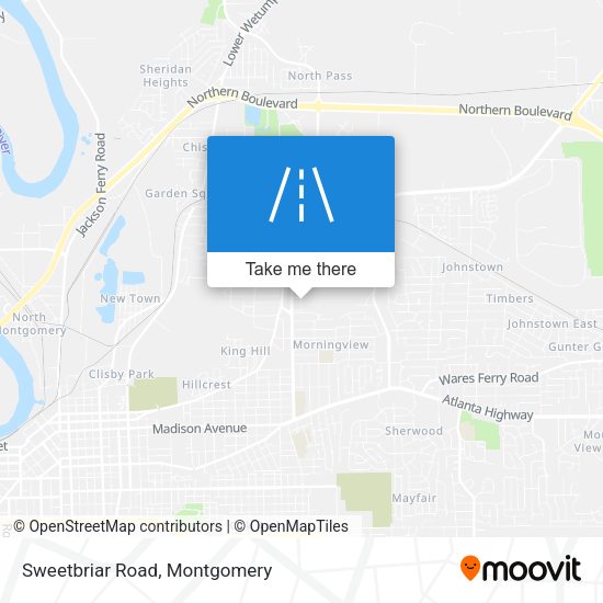 Mapa de Sweetbriar Road