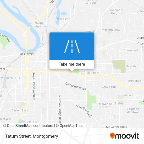 Mapa de Tatum Street