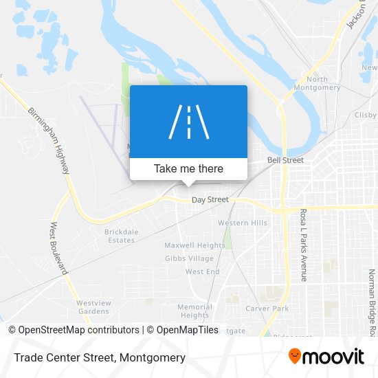 Mapa de Trade Center Street