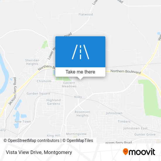 Vista View Drive map