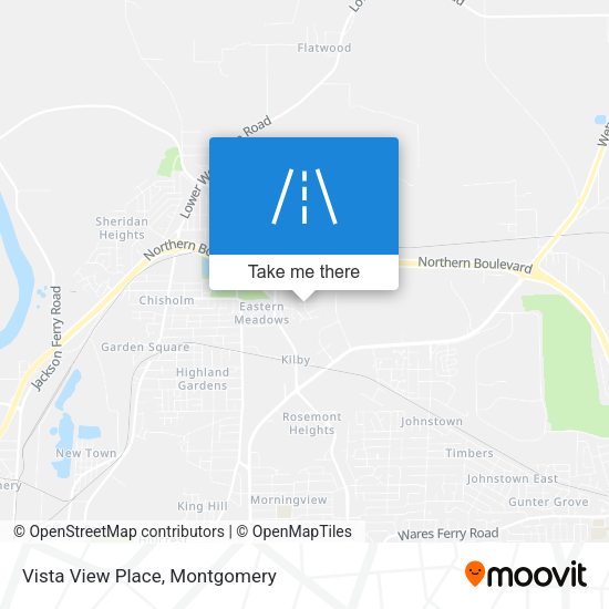 Mapa de Vista View Place