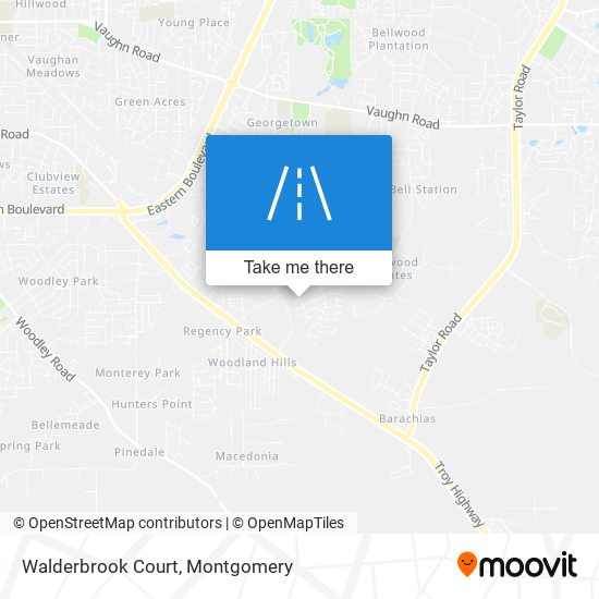 Walderbrook Court map