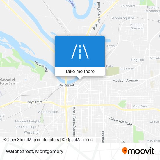Water Street map