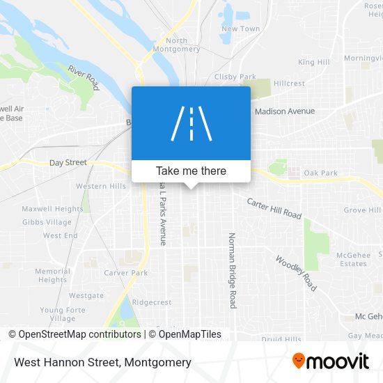 Mapa de West Hannon Street