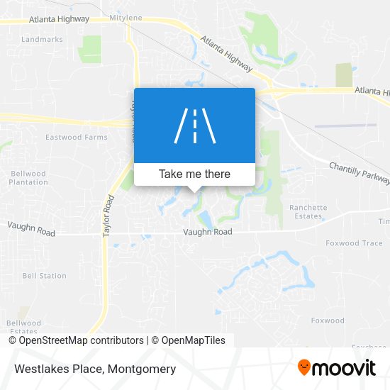 Westlakes Place map
