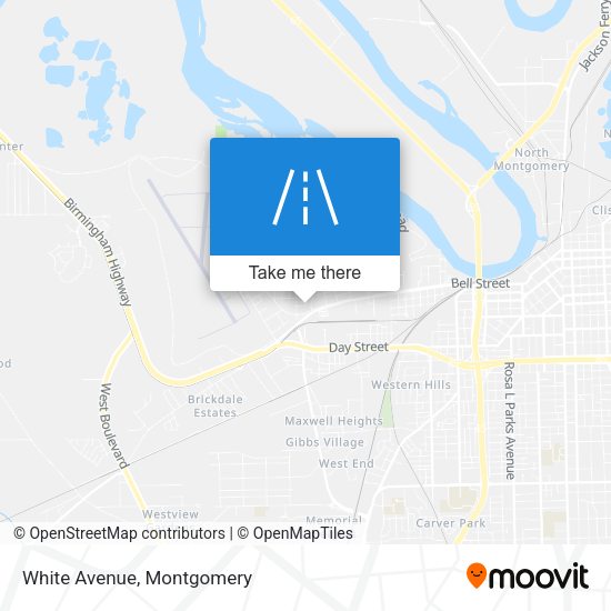 Mapa de White Avenue