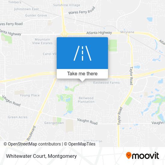 Whitewater Court map