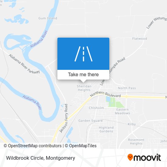 Wildbrook Circle map
