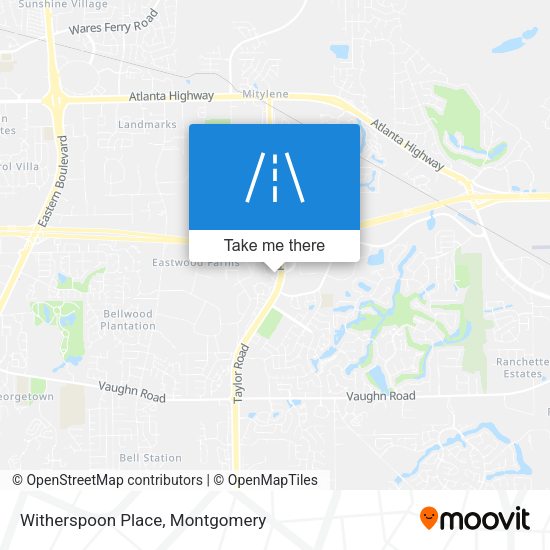 Witherspoon Place map