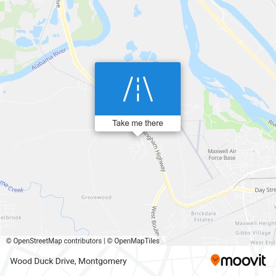 Wood Duck Drive map