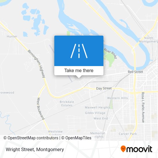 Mapa de Wright Street