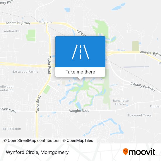 Wynford Circle map