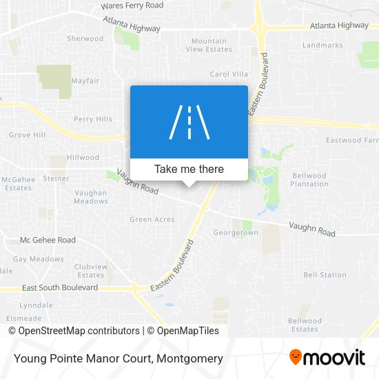 Mapa de Young Pointe Manor Court