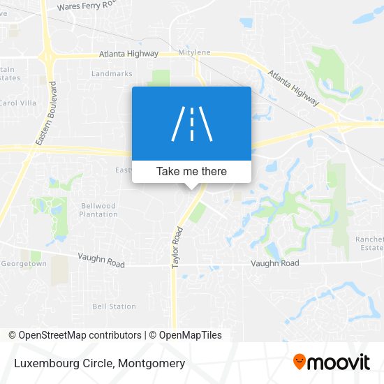 Mapa de Luxembourg Circle