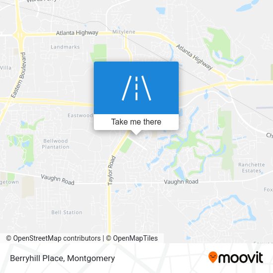 Berryhill Place map