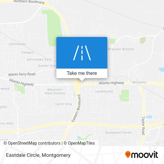 Mapa de Eastdale Circle