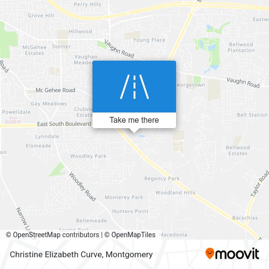 Christine Elizabeth Curve map