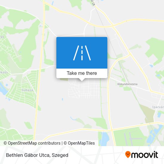 Bethlen Gábor Utca map